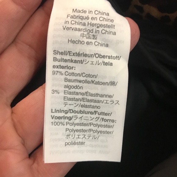 J Crew cotton leopard pencil skirt - Picture 6 of 6